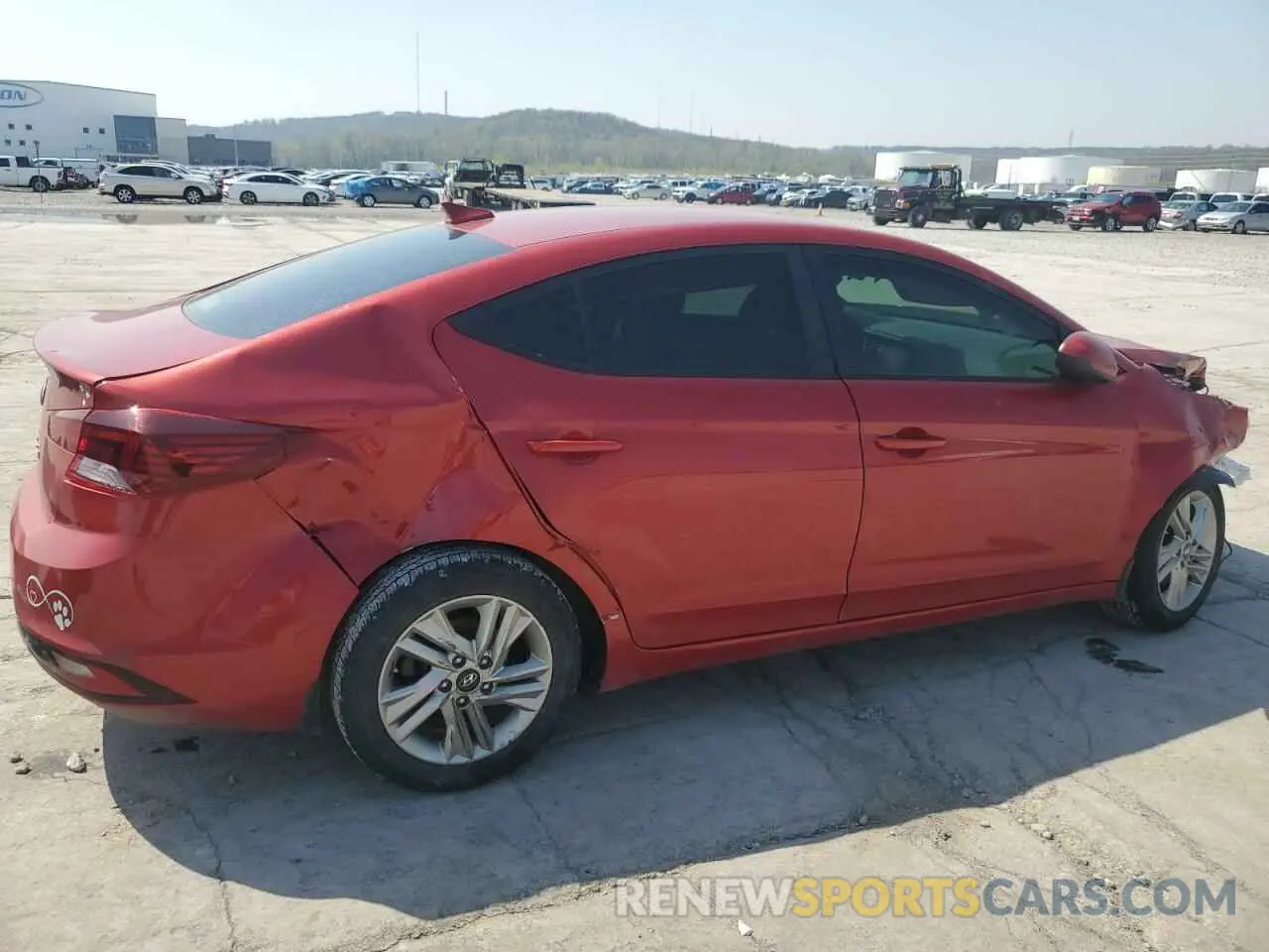 3 Photograph of a damaged car 5NPD84LF2LH540846 HYUNDAI ELANTRA 2020