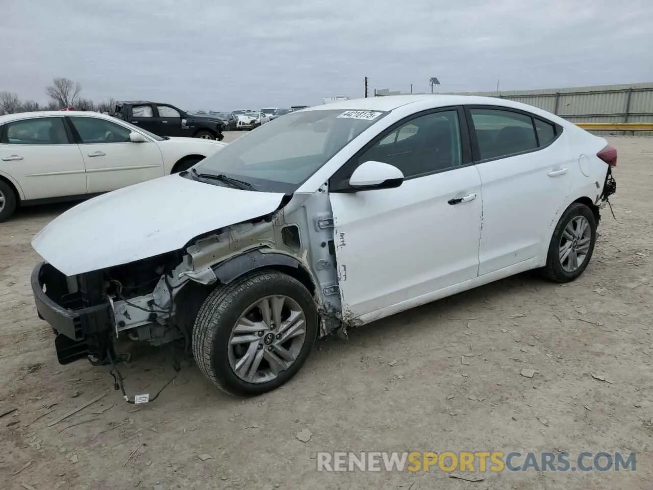 1 Photograph of a damaged car 5NPD84LF2LH620406 HYUNDAI ELANTRA 2020