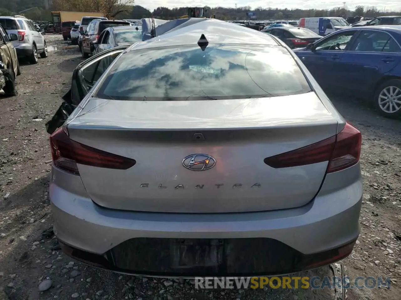6 Фотография поврежденного автомобиля 5NPD84LF2LH622477 HYUNDAI ELANTRA 2020