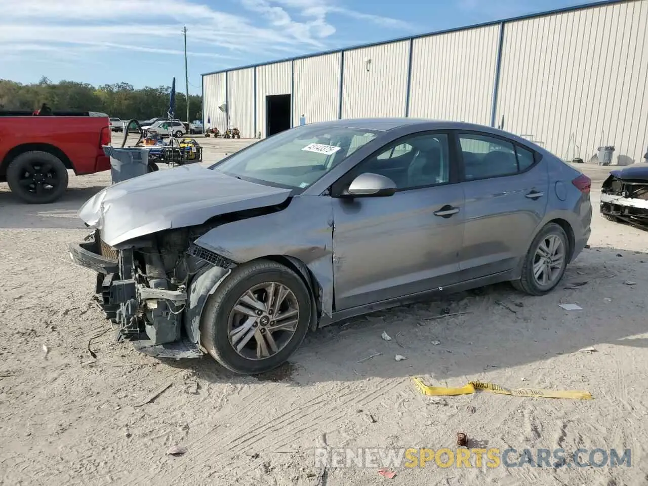 1 Photograph of a damaged car 5NPD84LF3LH526891 HYUNDAI ELANTRA 2020