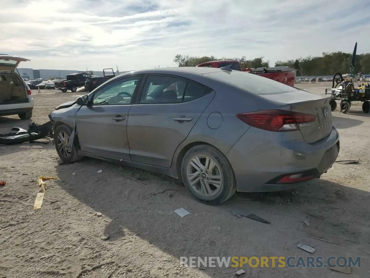 2 Photograph of a damaged car 5NPD84LF3LH526891 HYUNDAI ELANTRA 2020