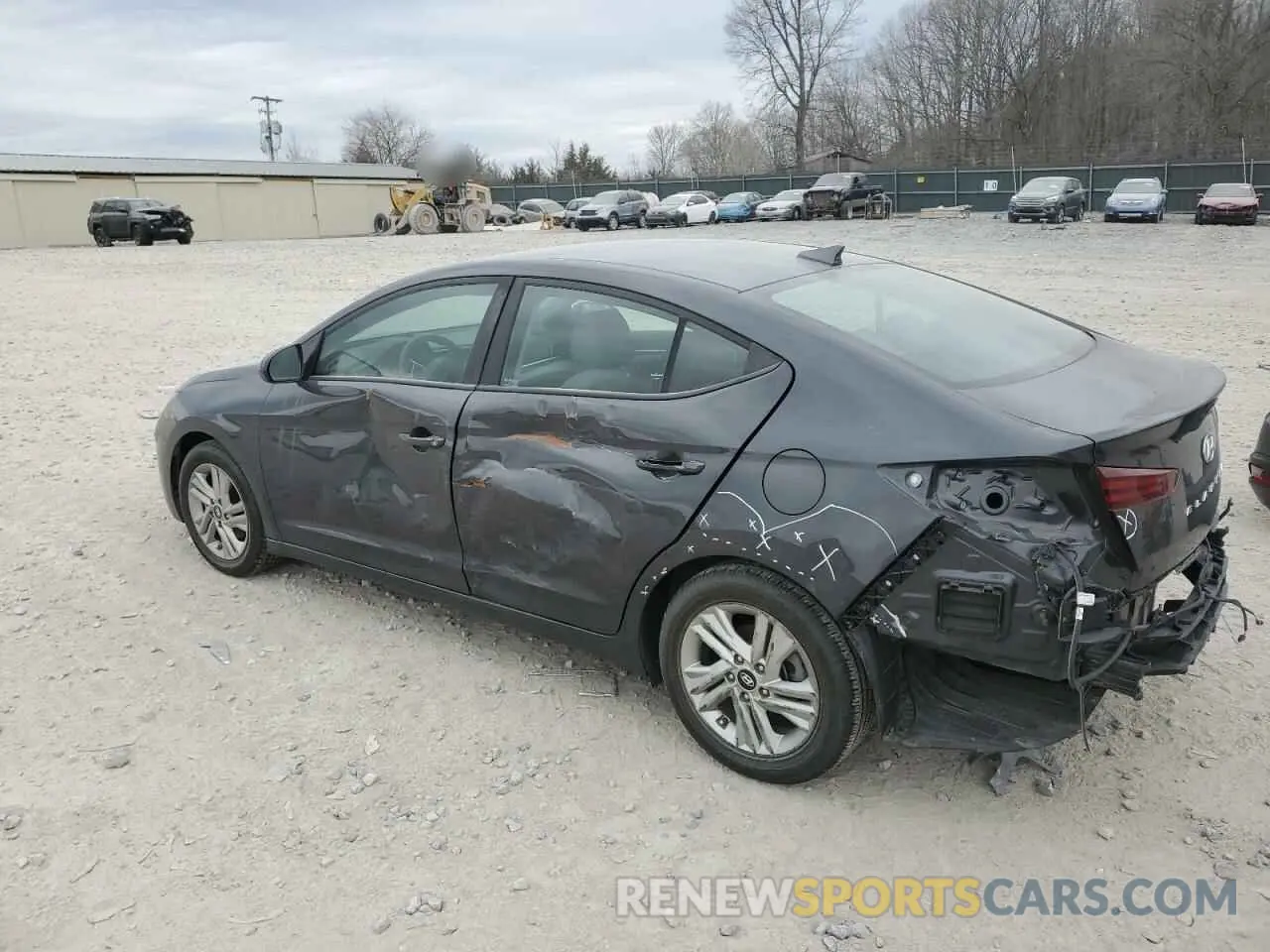 2 Photograph of a damaged car 5NPD84LF3LH558305 HYUNDAI ELANTRA 2020