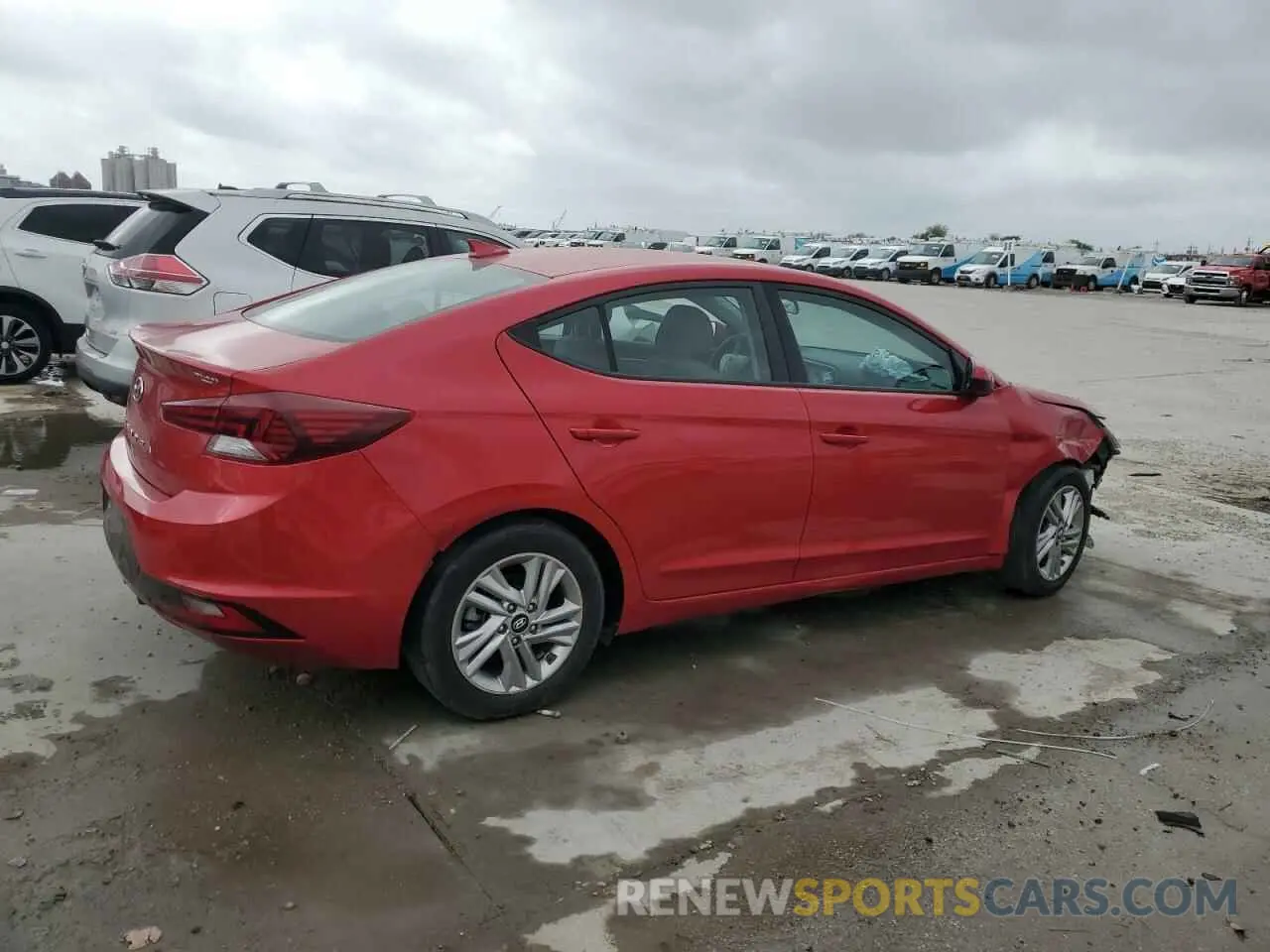 3 Photograph of a damaged car 5NPD84LF3LH569353 HYUNDAI ELANTRA 2020