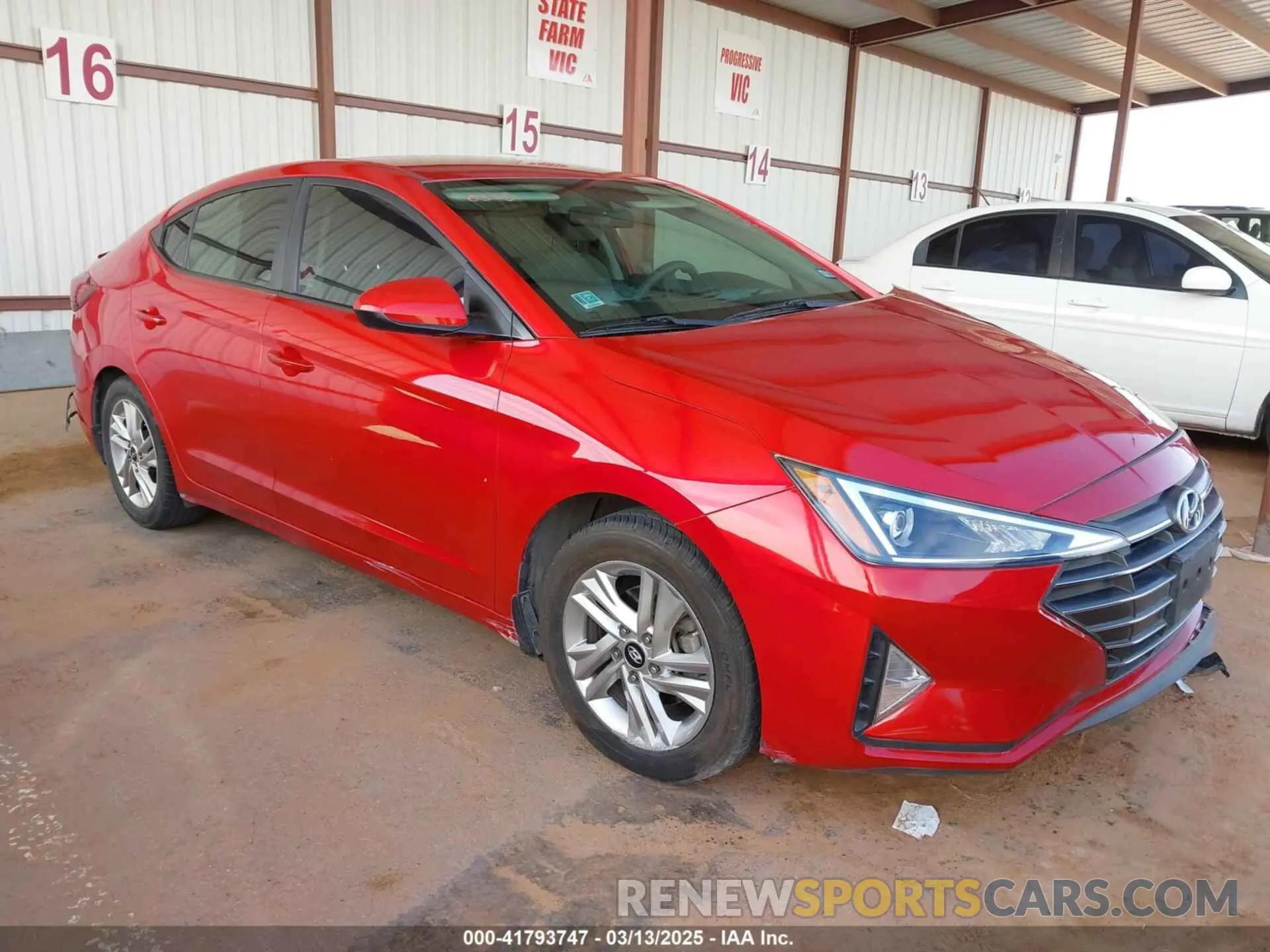 1 Фотография поврежденного автомобиля 5NPD84LF3LH572060 HYUNDAI ELANTRA 2020