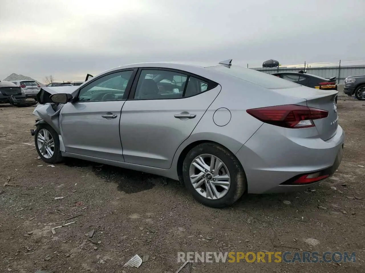 2 Photograph of a damaged car 5NPD84LF3LH576285 HYUNDAI ELANTRA 2020
