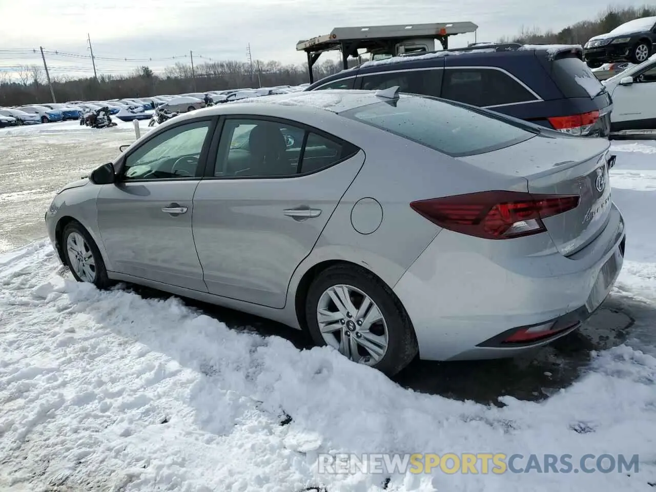 2 Photograph of a damaged car 5NPD84LF3LH576691 HYUNDAI ELANTRA 2020
