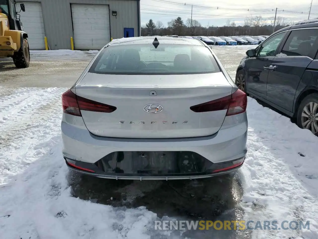 6 Photograph of a damaged car 5NPD84LF3LH576691 HYUNDAI ELANTRA 2020