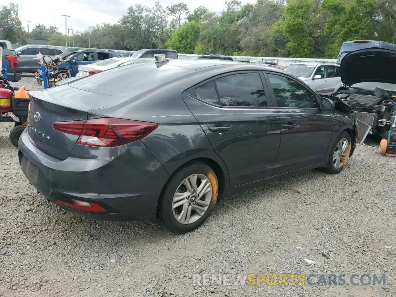 3 Photograph of a damaged car 5NPD84LF3LH594852 HYUNDAI ELANTRA 2020