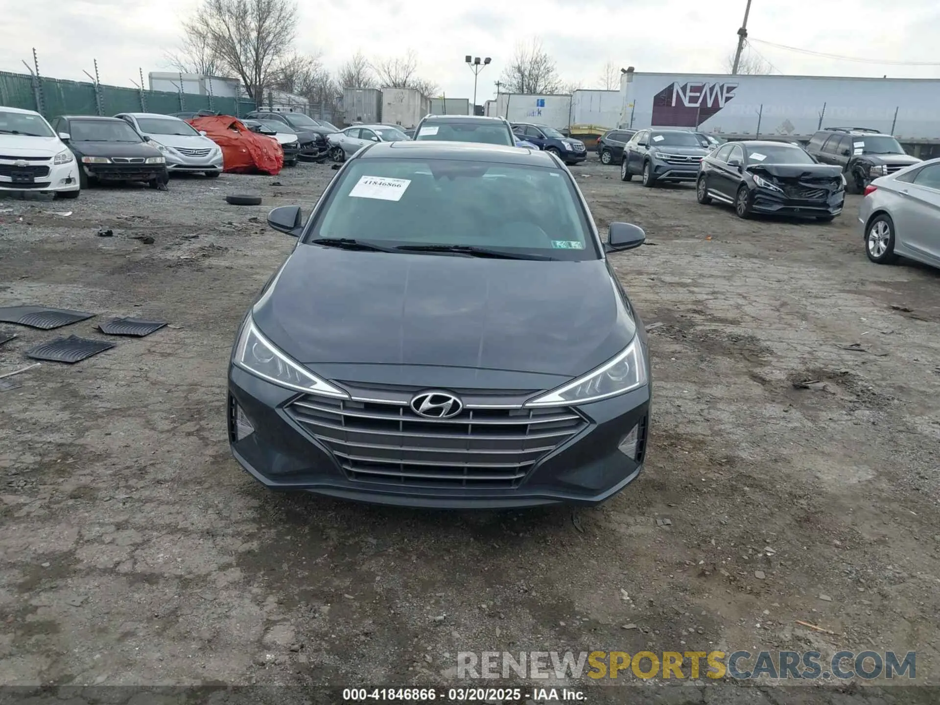 12 Photograph of a damaged car 5NPD84LF3LH629745 HYUNDAI ELANTRA 2020