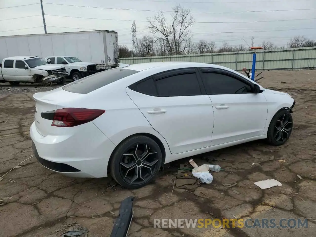 3 Photograph of a damaged car 5NPD84LF3LH633200 HYUNDAI ELANTRA 2020