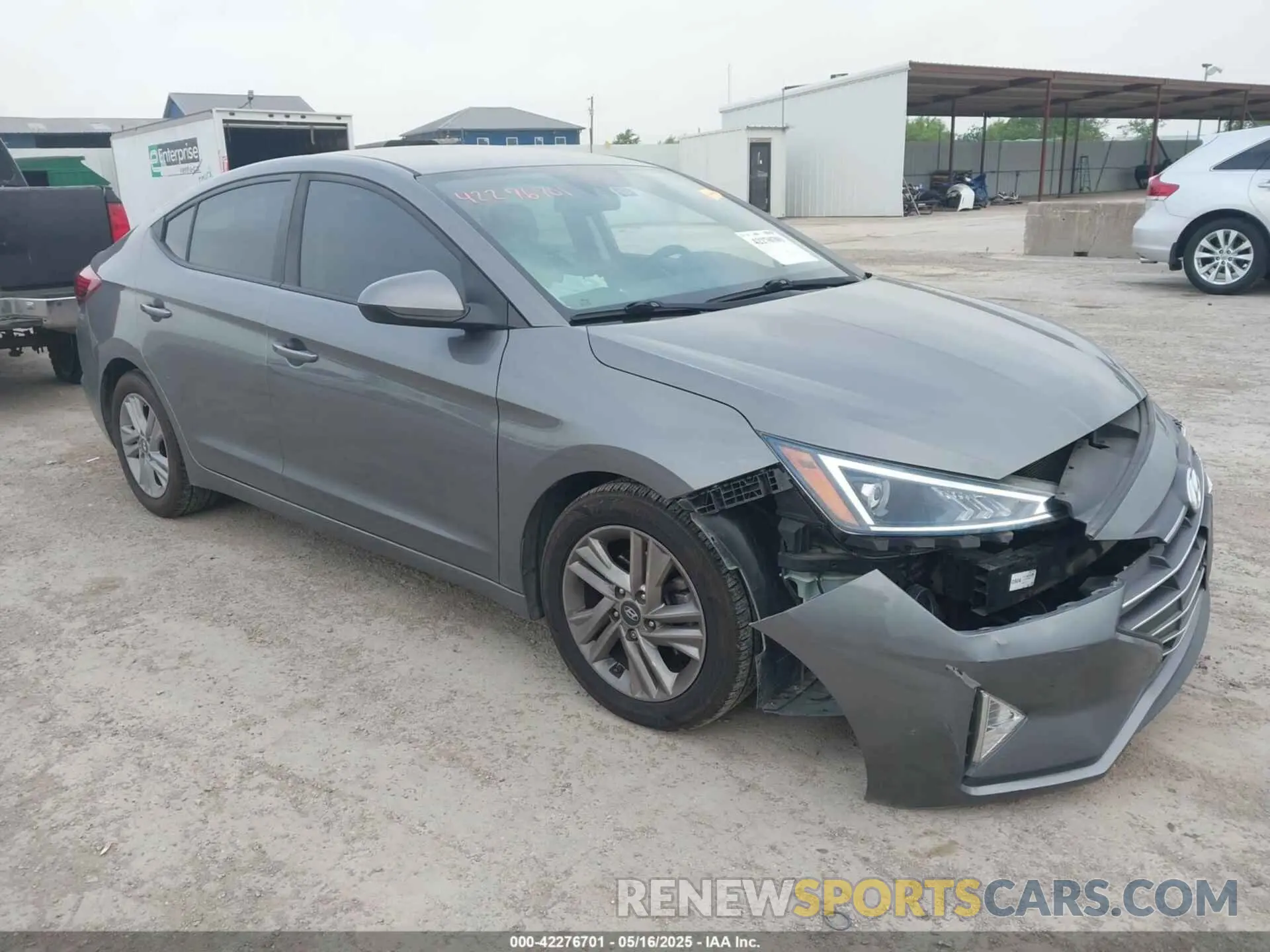 1 Photograph of a damaged car 5NPD84LF4LH506939 HYUNDAI ELANTRA 2020