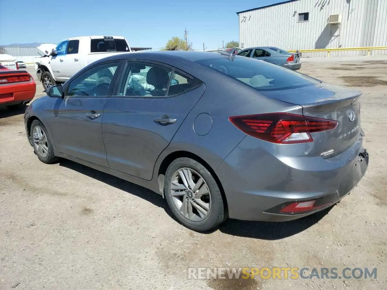 2 Photograph of a damaged car 5NPD84LF4LH529217 HYUNDAI ELANTRA 2020