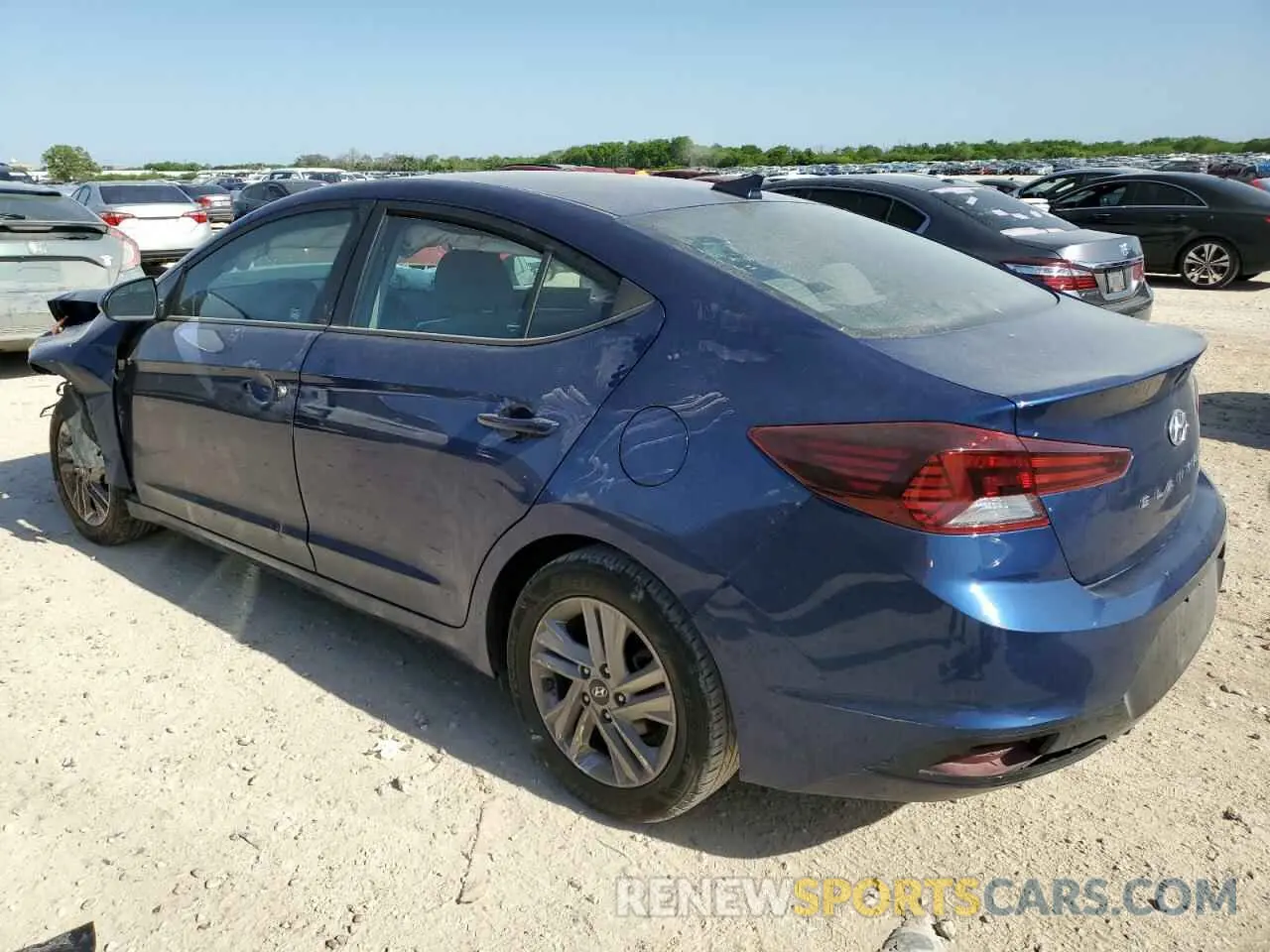2 Photograph of a damaged car 5NPD84LF4LH541612 HYUNDAI ELANTRA 2020