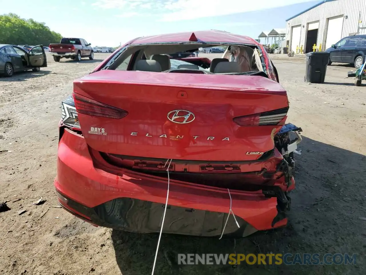 6 Photograph of a damaged car 5NPD84LF4LH551511 HYUNDAI ELANTRA 2020
