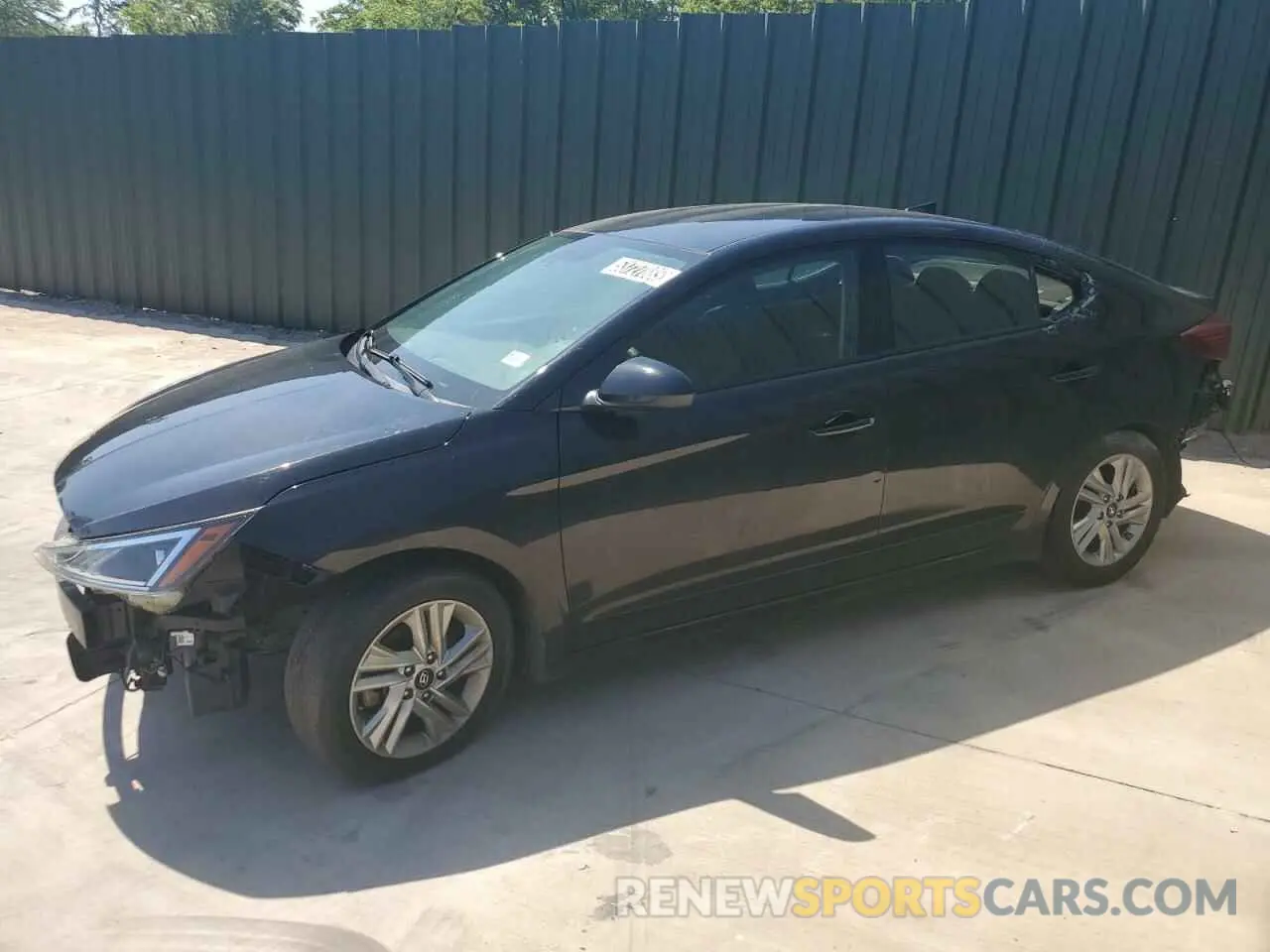 1 Photograph of a damaged car 5NPD84LF4LH551962 HYUNDAI ELANTRA 2020