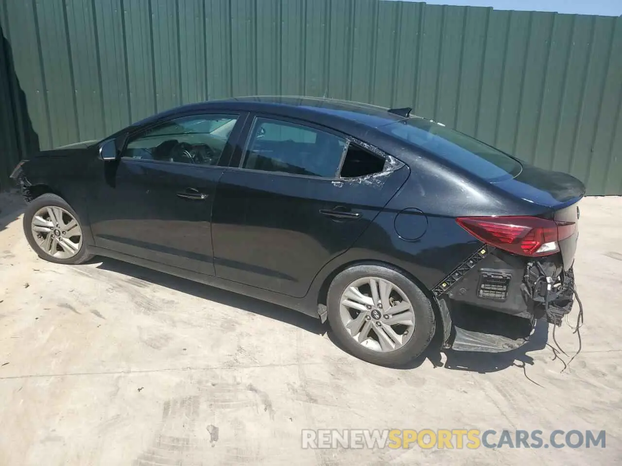2 Photograph of a damaged car 5NPD84LF4LH551962 HYUNDAI ELANTRA 2020