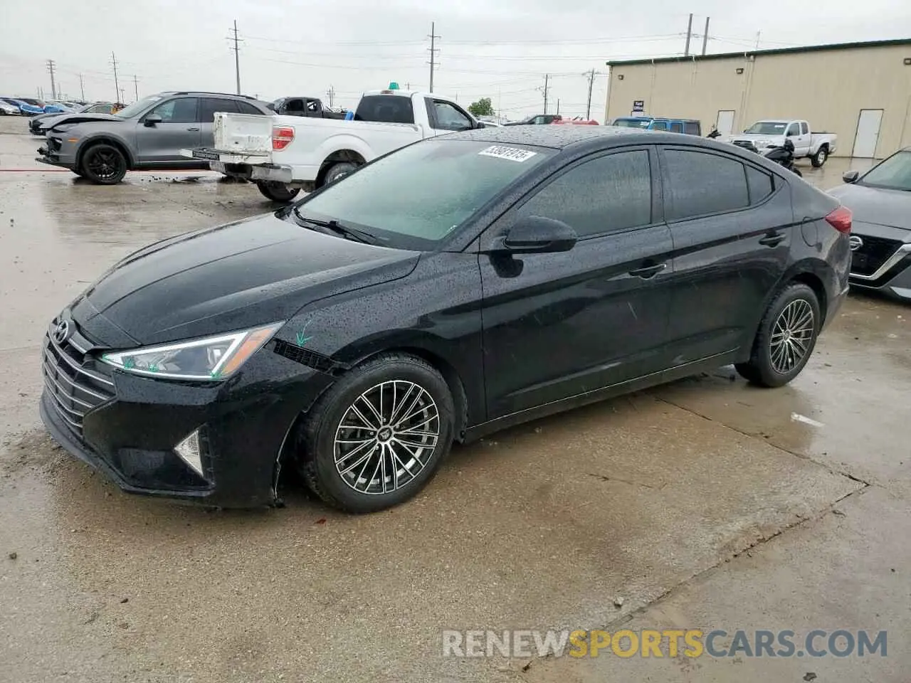 1 Photograph of a damaged car 5NPD84LF4LH560953 HYUNDAI ELANTRA 2020