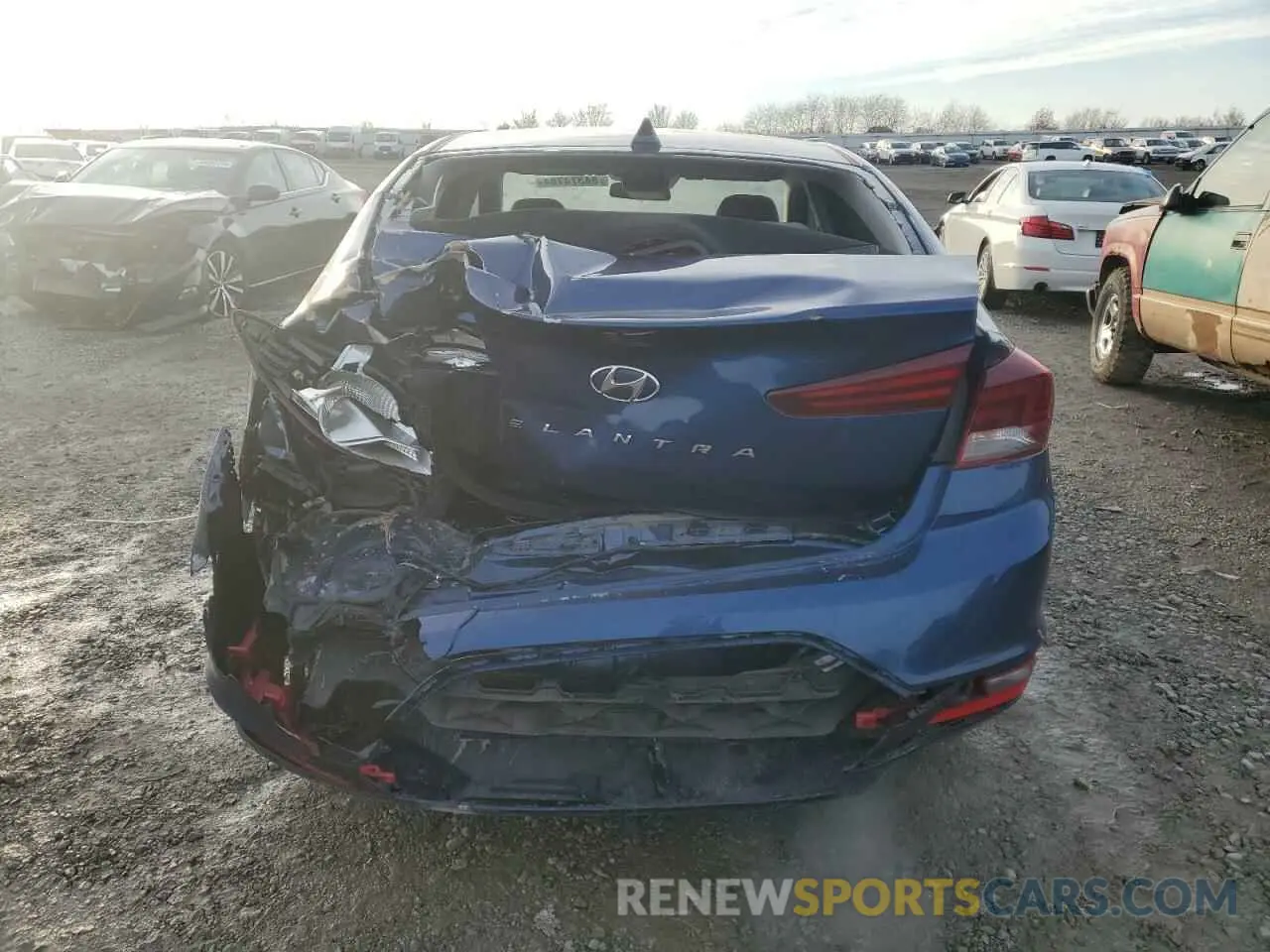 6 Фотография поврежденного автомобиля 5NPD84LF4LH563920 HYUNDAI ELANTRA 2020