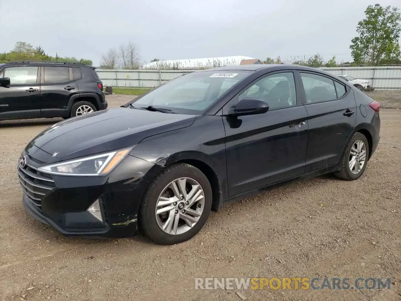 1 Photograph of a damaged car 5NPD84LF4LH601419 HYUNDAI ELANTRA 2020