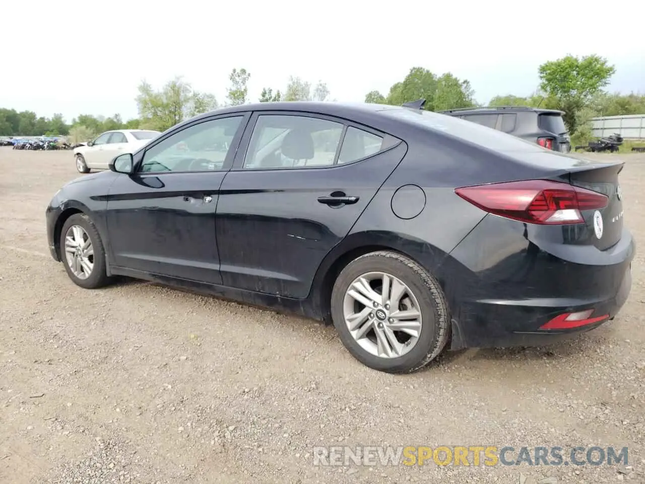 2 Photograph of a damaged car 5NPD84LF4LH601419 HYUNDAI ELANTRA 2020
