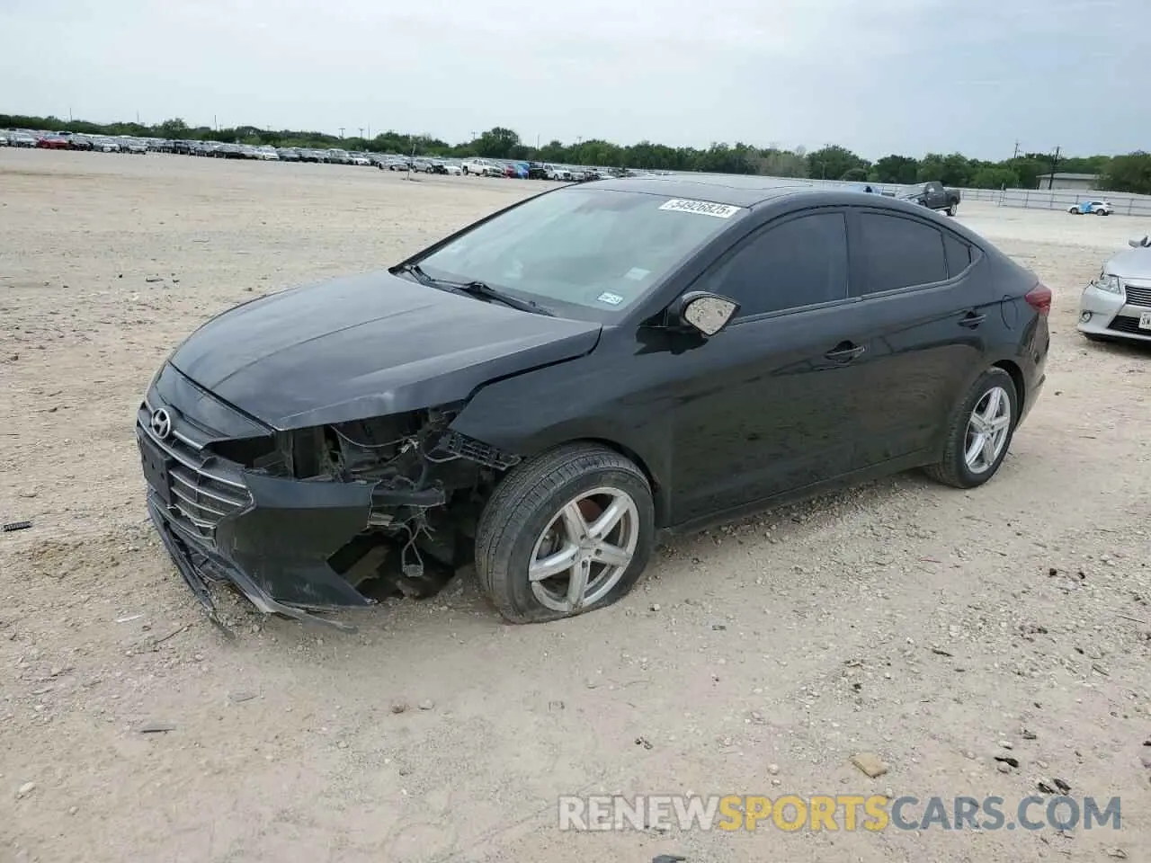 1 Photograph of a damaged car 5NPD84LF4LH603753 HYUNDAI ELANTRA 2020