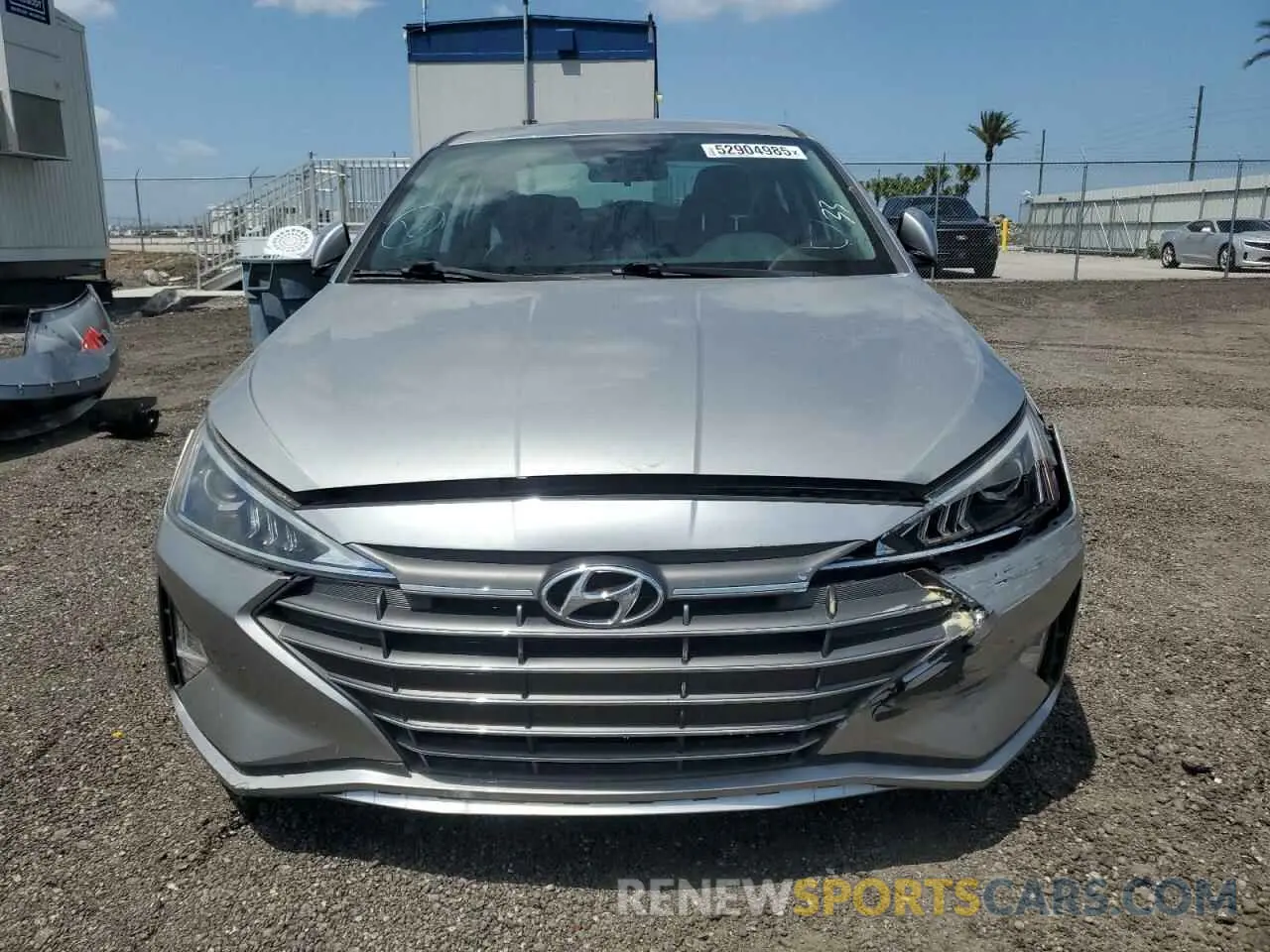 5 Photograph of a damaged car 5NPD84LF4LH608371 HYUNDAI ELANTRA 2020