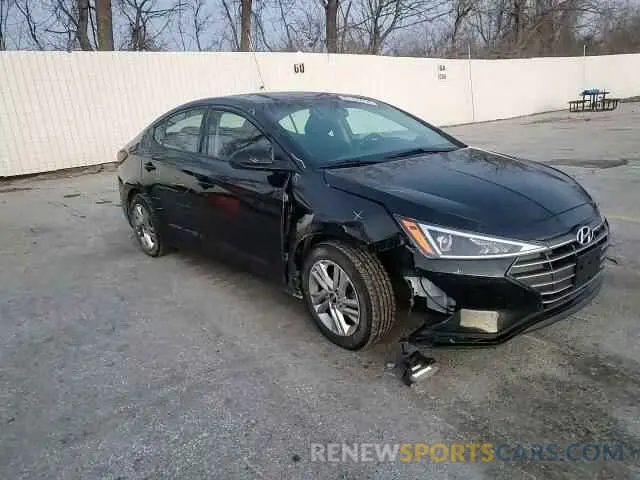 10 Photograph of a damaged car 5NPD84LF4LH624604 HYUNDAI ELANTRA 2020