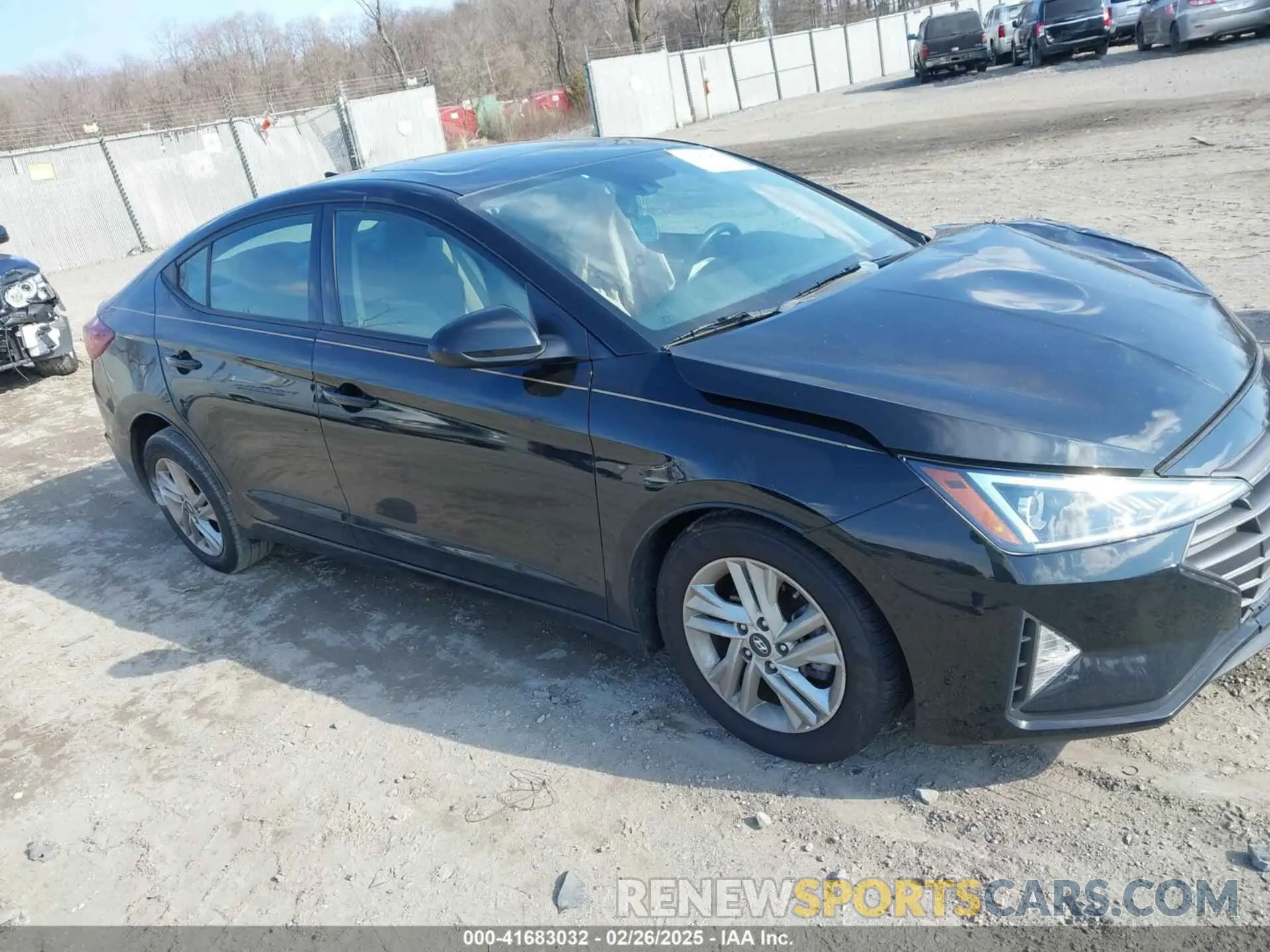 1 Photograph of a damaged car 5NPD84LF4LH626448 HYUNDAI ELANTRA 2020