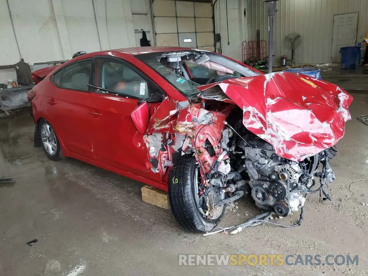 4 Photograph of a damaged car 5NPD84LF4LH629401 HYUNDAI ELANTRA 2020