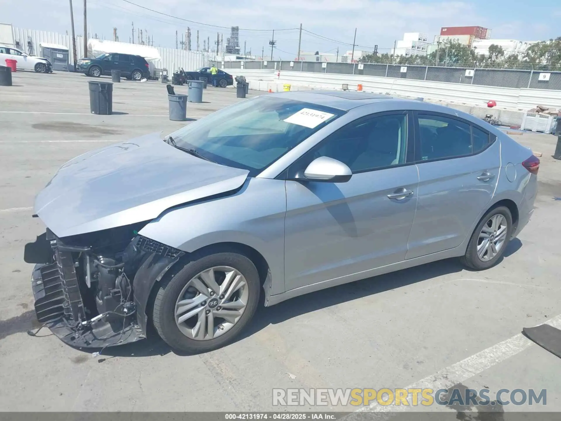 15 Photograph of a damaged car 5NPD84LF4LH631116 HYUNDAI ELANTRA 2020