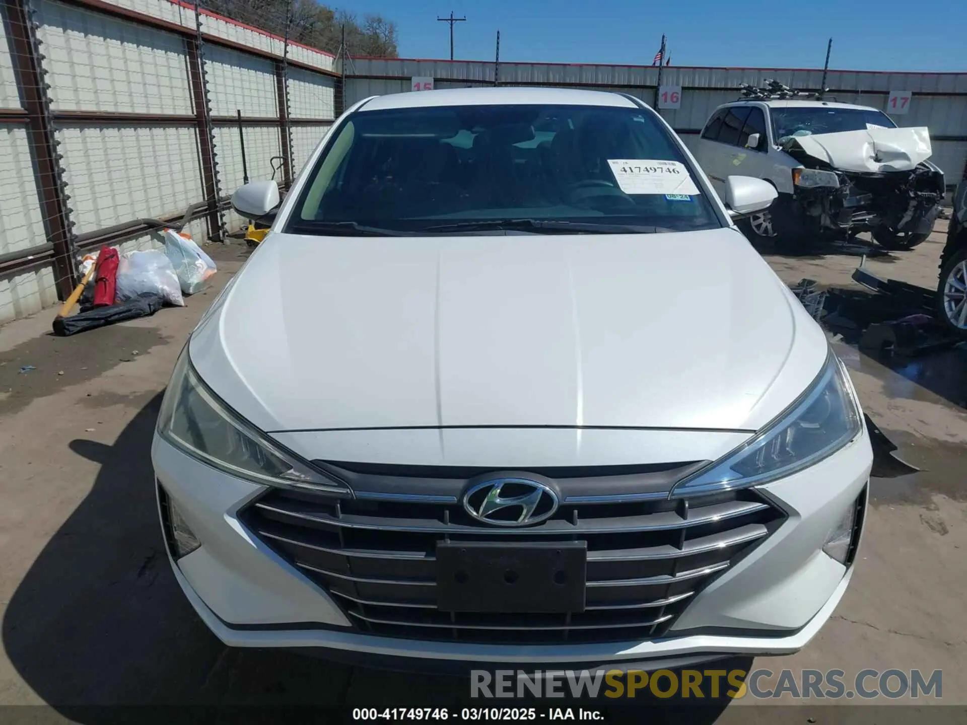 11 Фотография поврежденного автомобиля 5NPD84LF5LH505511 HYUNDAI ELANTRA 2020