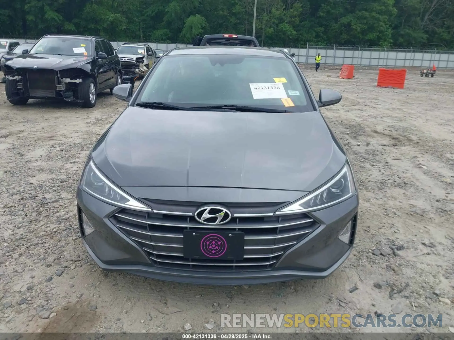12 Photograph of a damaged car 5NPD84LF5LH510014 HYUNDAI ELANTRA 2020