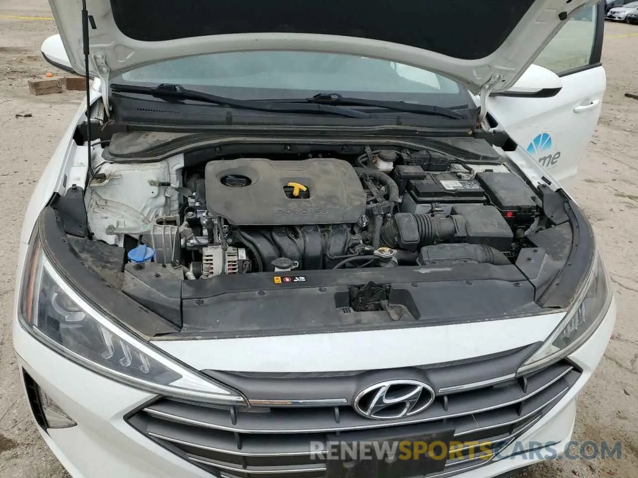 11 Photograph of a damaged car 5NPD84LF5LH536869 HYUNDAI ELANTRA 2020