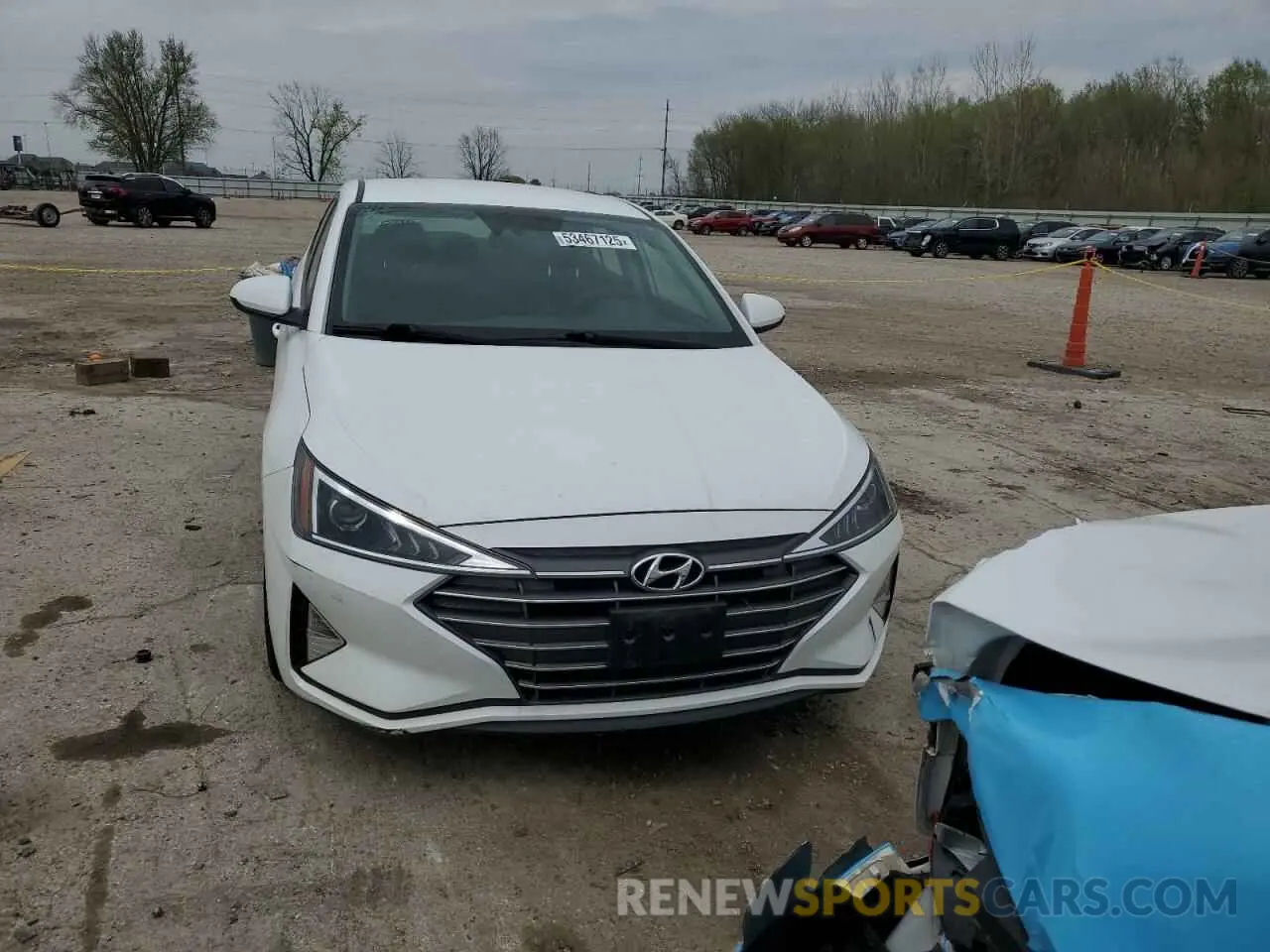 5 Photograph of a damaged car 5NPD84LF5LH536869 HYUNDAI ELANTRA 2020