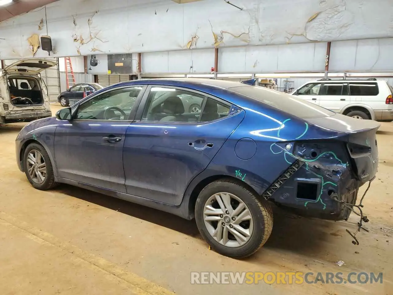 2 Photograph of a damaged car 5NPD84LF5LH540355 HYUNDAI ELANTRA 2020