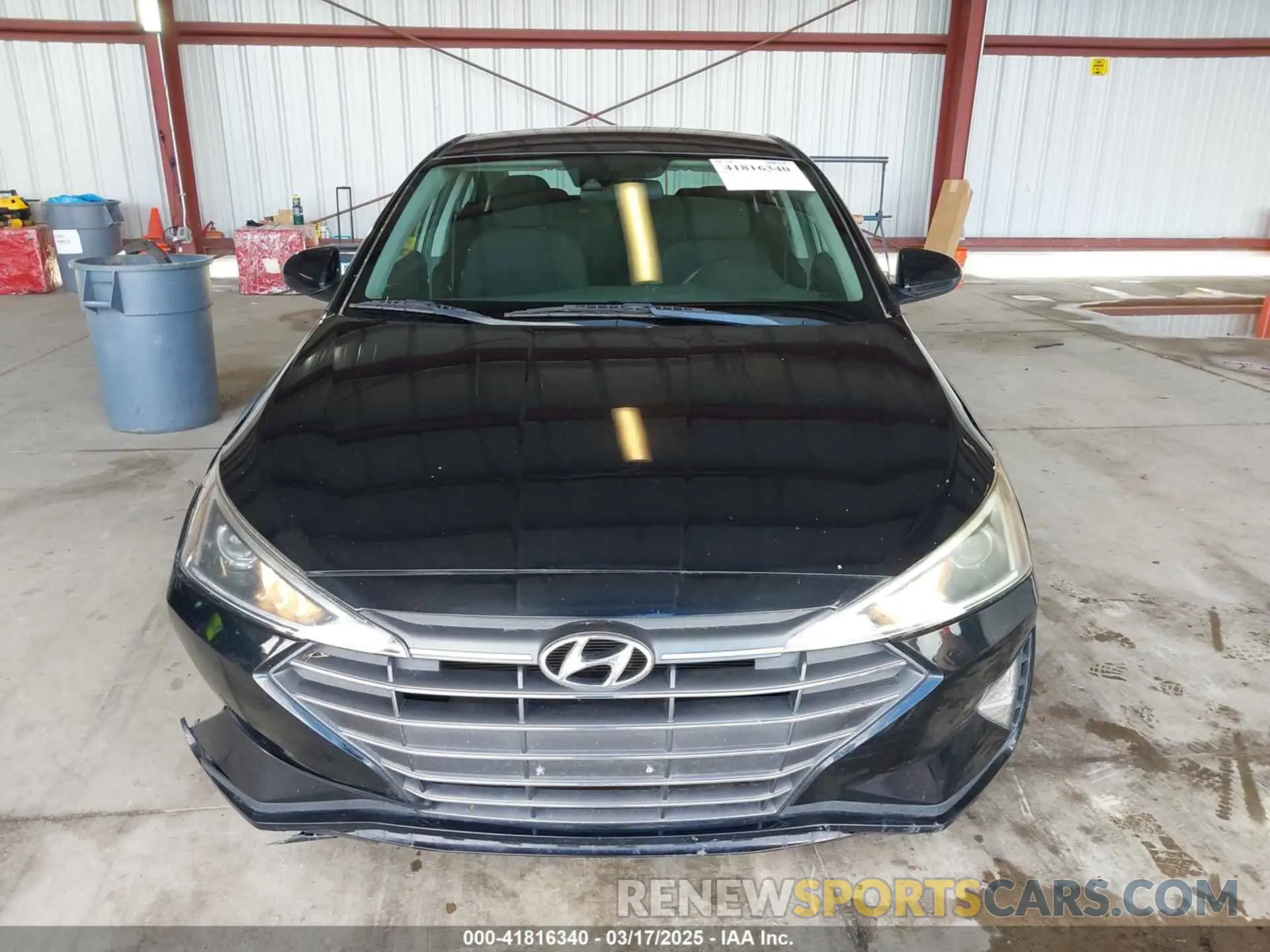 13 Photograph of a damaged car 5NPD84LF5LH548133 HYUNDAI ELANTRA 2020