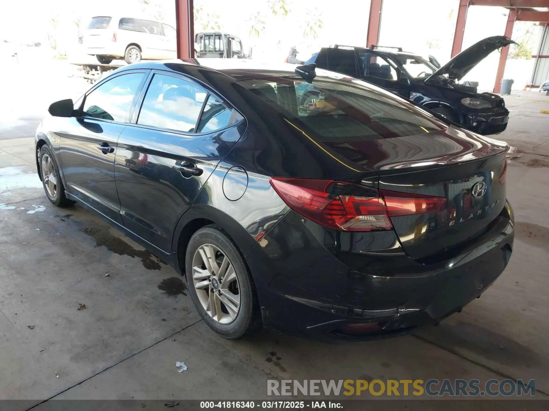 3 Photograph of a damaged car 5NPD84LF5LH548133 HYUNDAI ELANTRA 2020