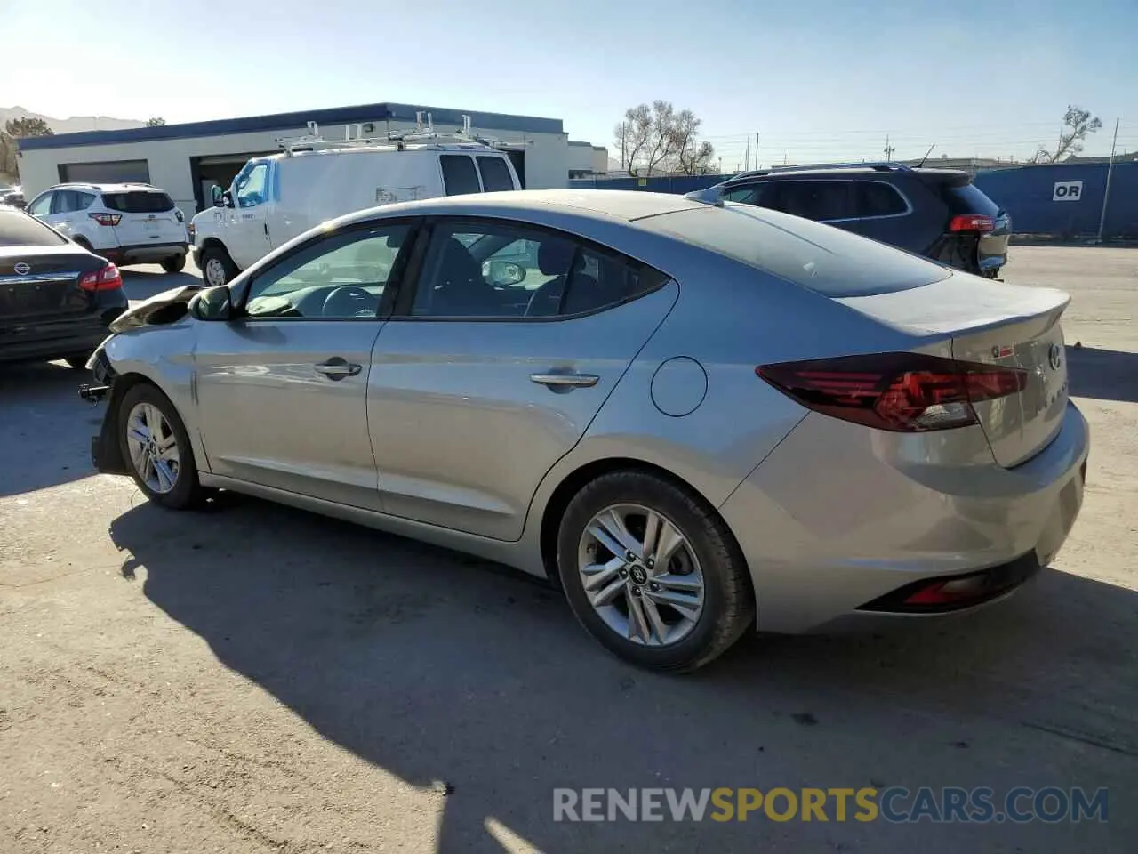 2 Photograph of a damaged car 5NPD84LF5LH561447 HYUNDAI ELANTRA 2020