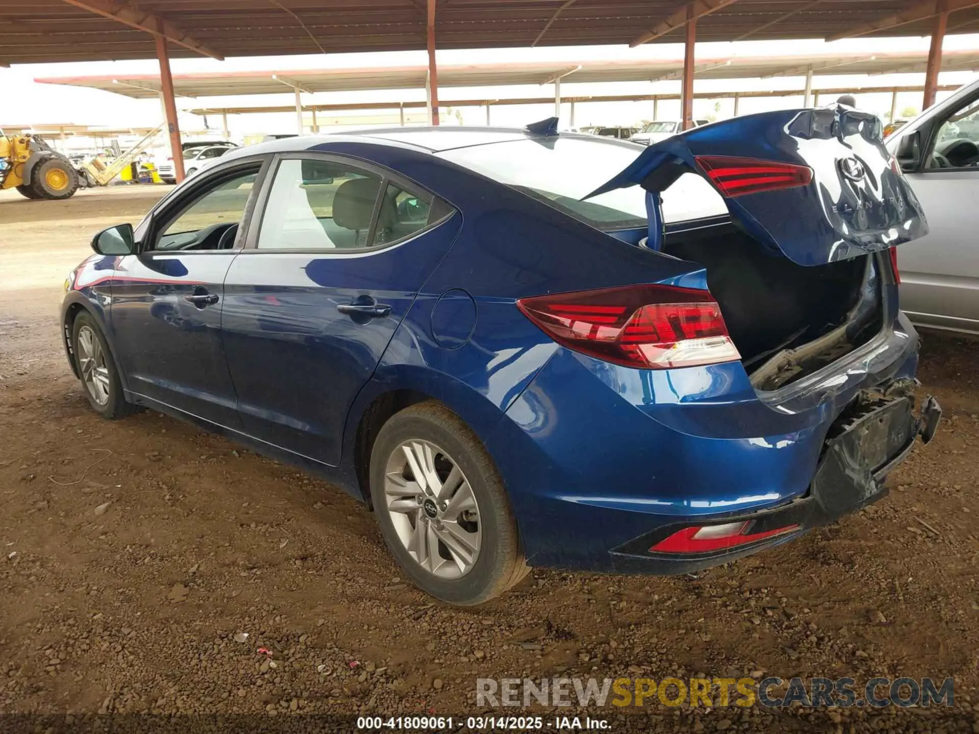 3 Фотография поврежденного автомобиля 5NPD84LF5LH561643 HYUNDAI ELANTRA 2020