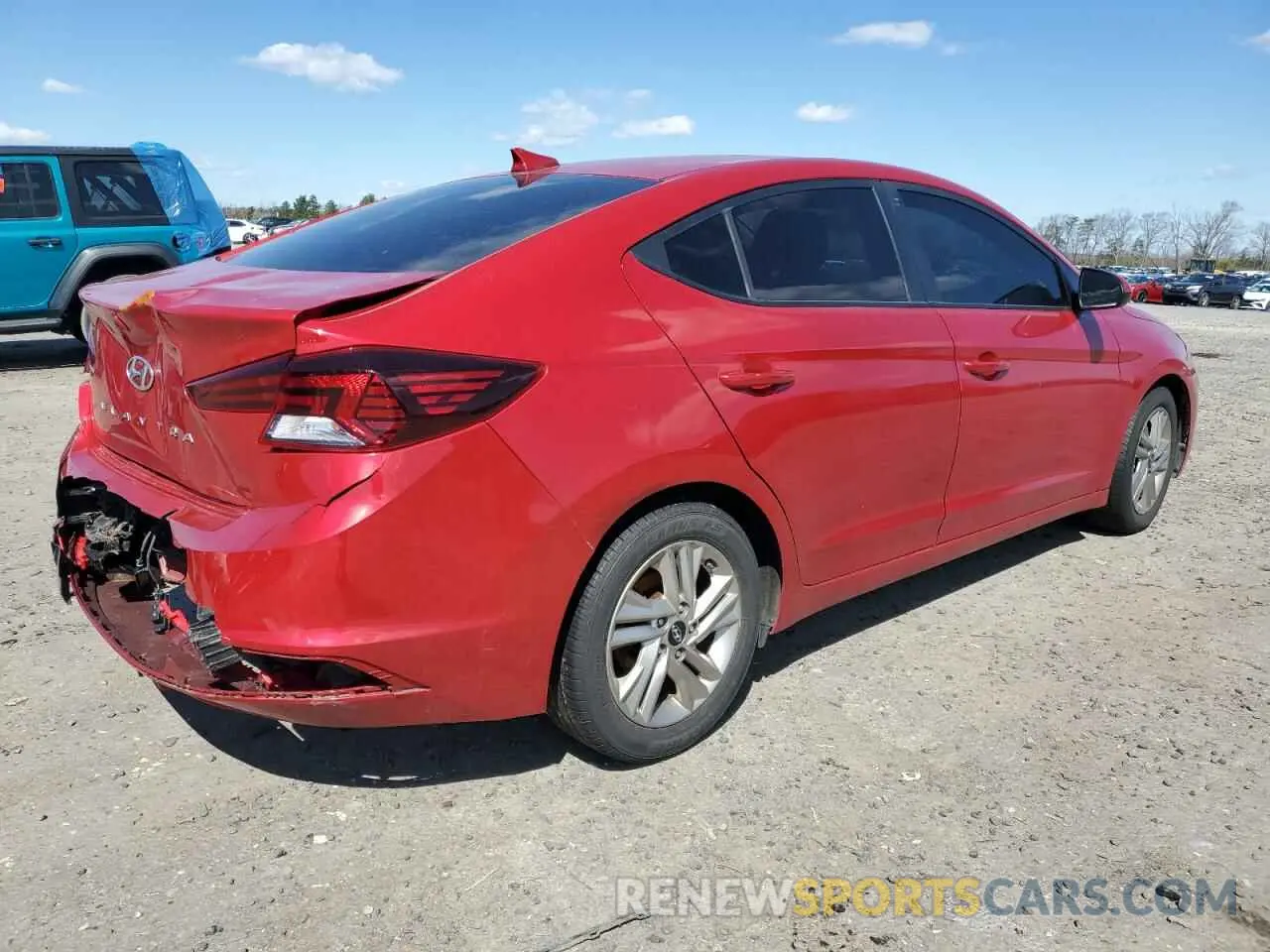 3 Фотография поврежденного автомобиля 5NPD84LF5LH565515 HYUNDAI ELANTRA 2020