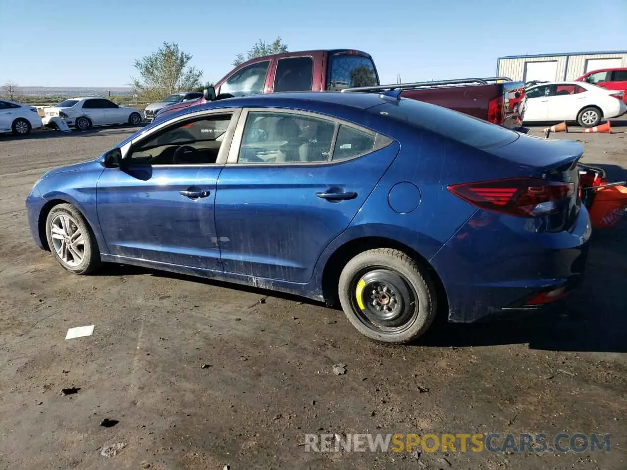 2 Photograph of a damaged car 5NPD84LF5LH571458 HYUNDAI ELANTRA 2020
