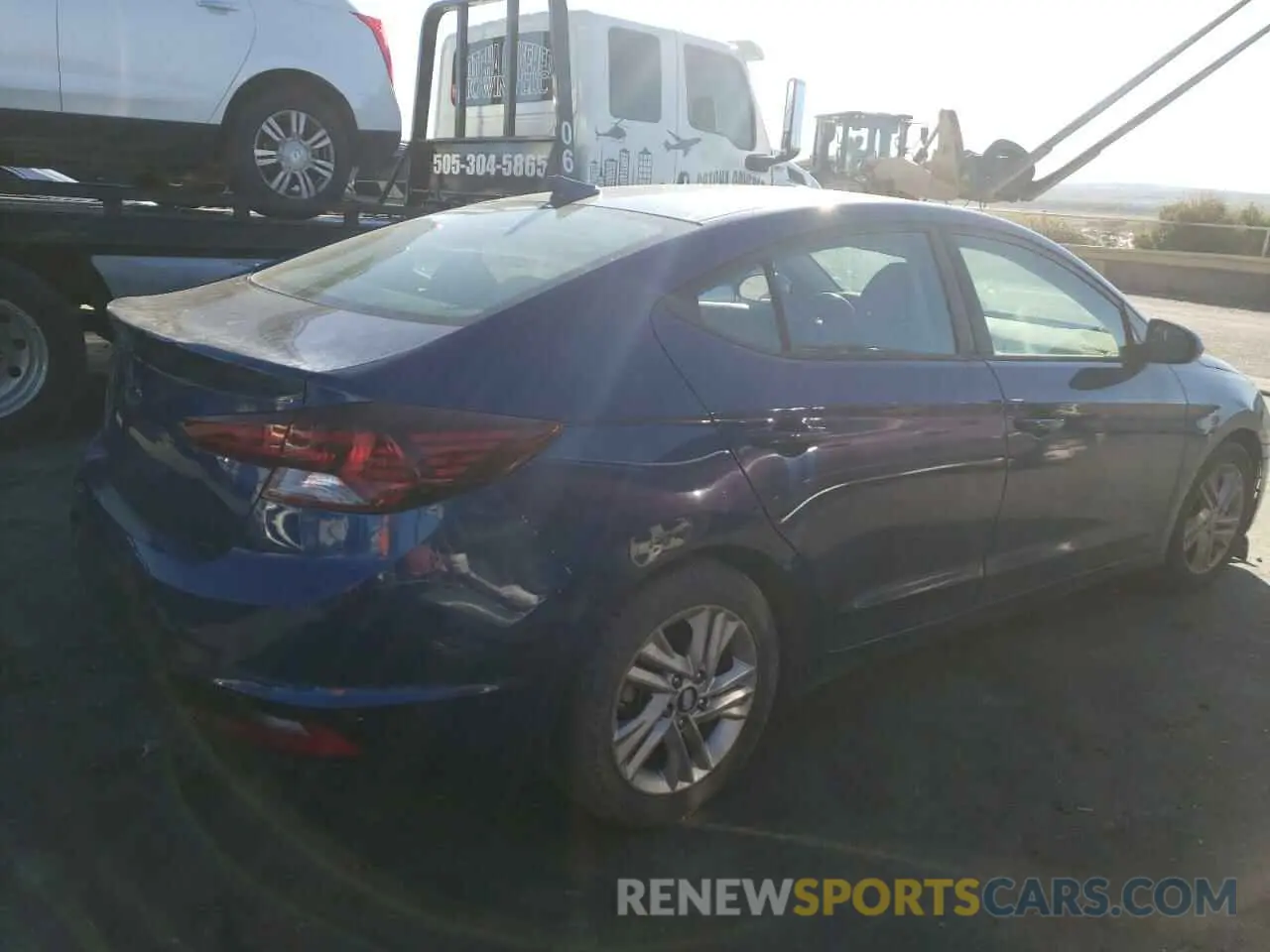 3 Photograph of a damaged car 5NPD84LF5LH571458 HYUNDAI ELANTRA 2020
