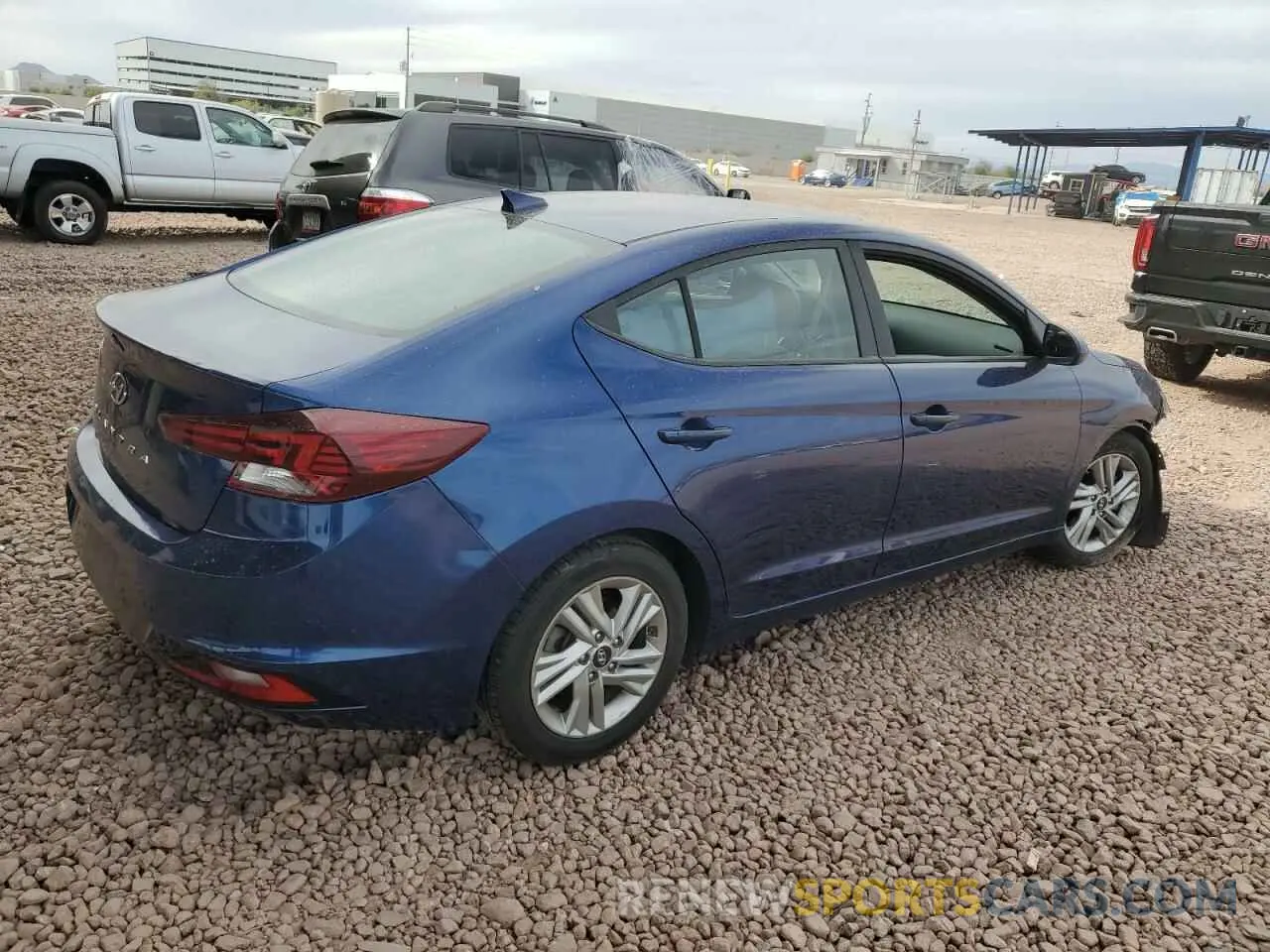 3 Photograph of a damaged car 5NPD84LF5LH579074 HYUNDAI ELANTRA 2020