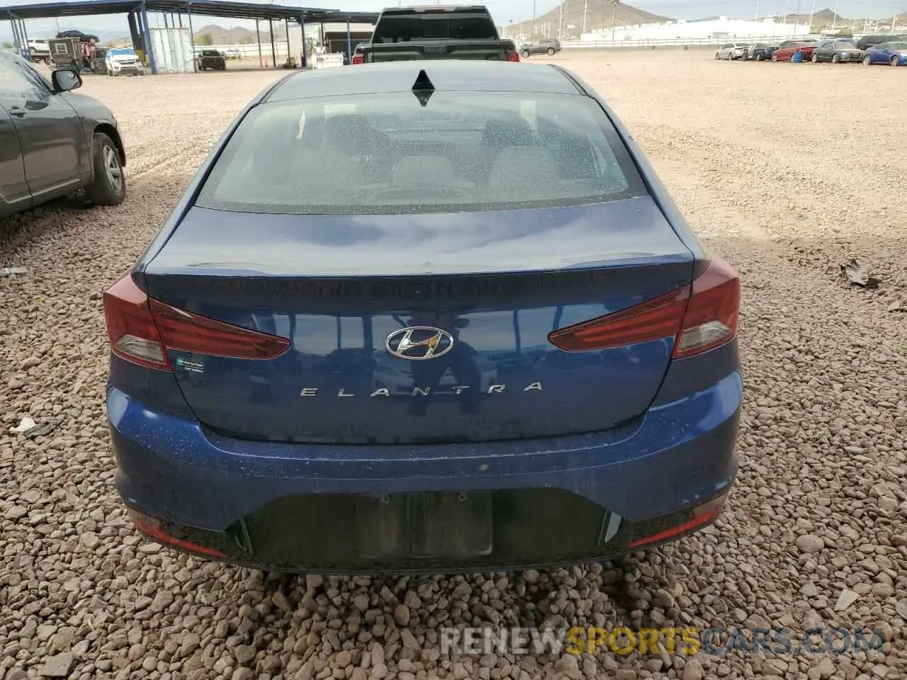 6 Photograph of a damaged car 5NPD84LF5LH579074 HYUNDAI ELANTRA 2020