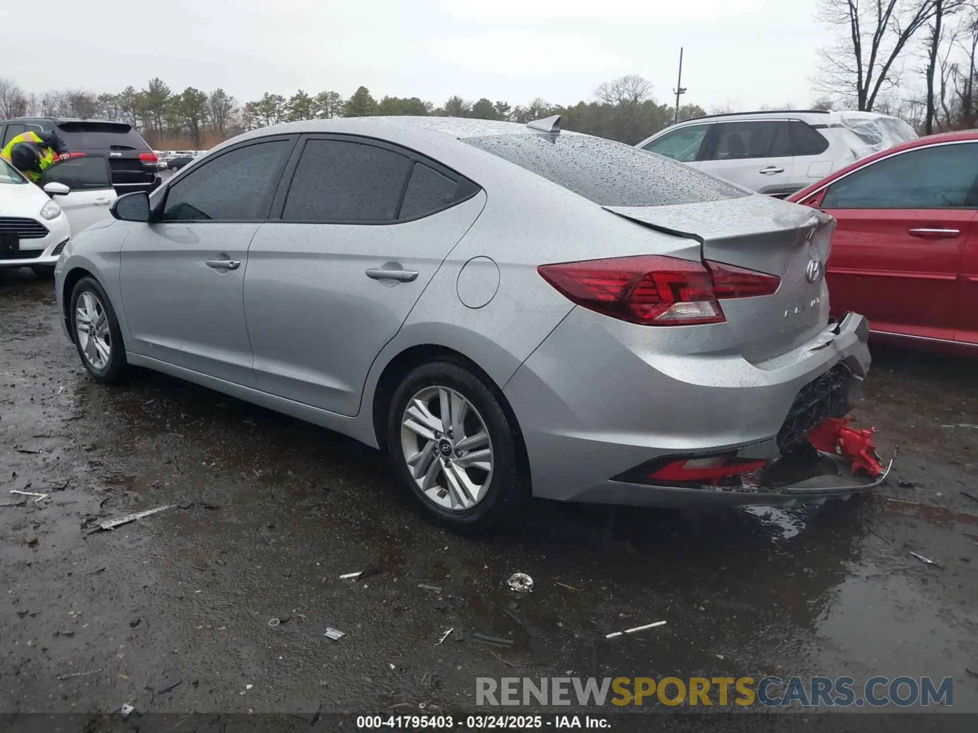 3 Фотография поврежденного автомобиля 5NPD84LF5LH587241 HYUNDAI ELANTRA 2020