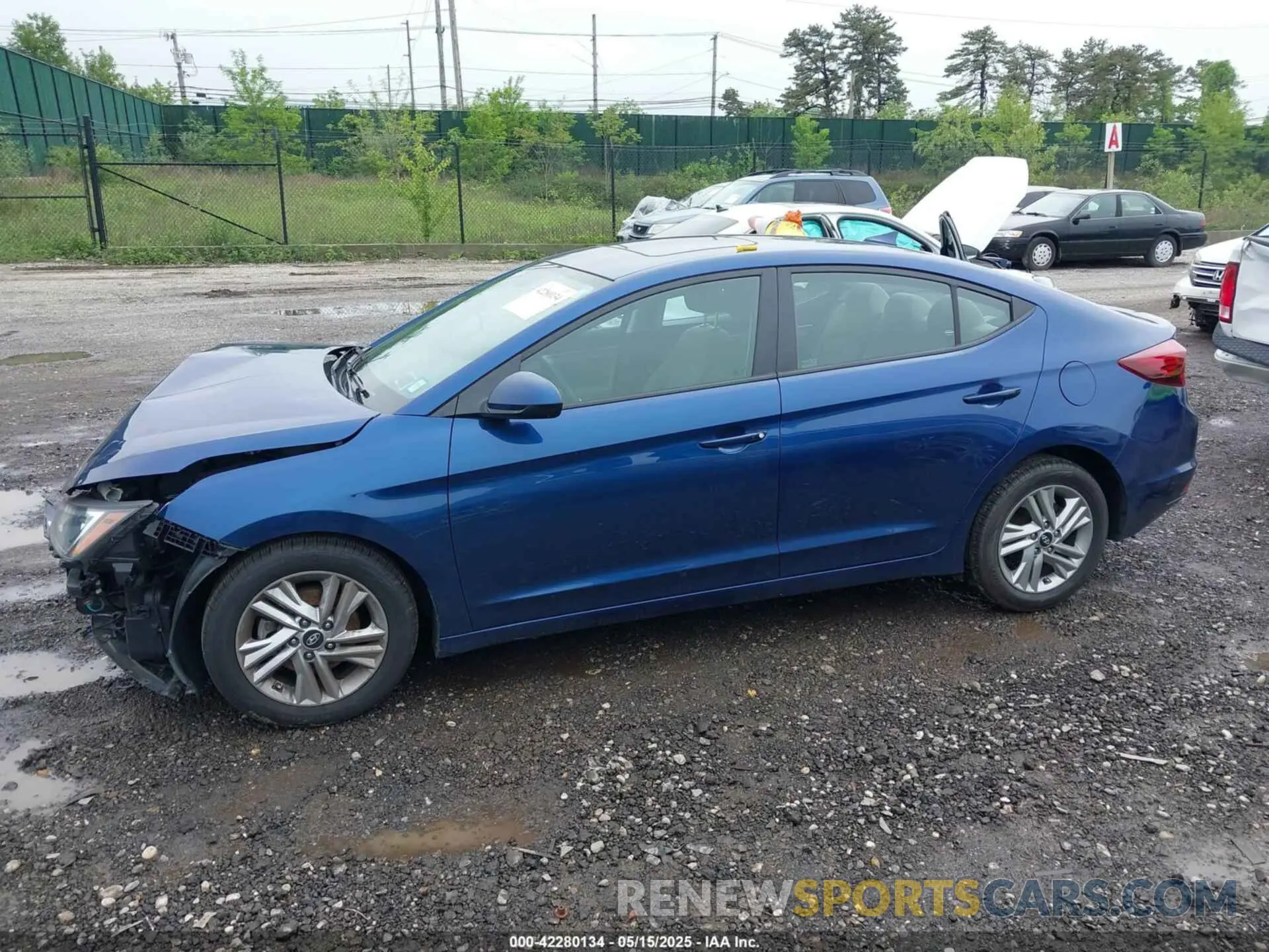 14 Photograph of a damaged car 5NPD84LF5LH591726 HYUNDAI ELANTRA 2020
