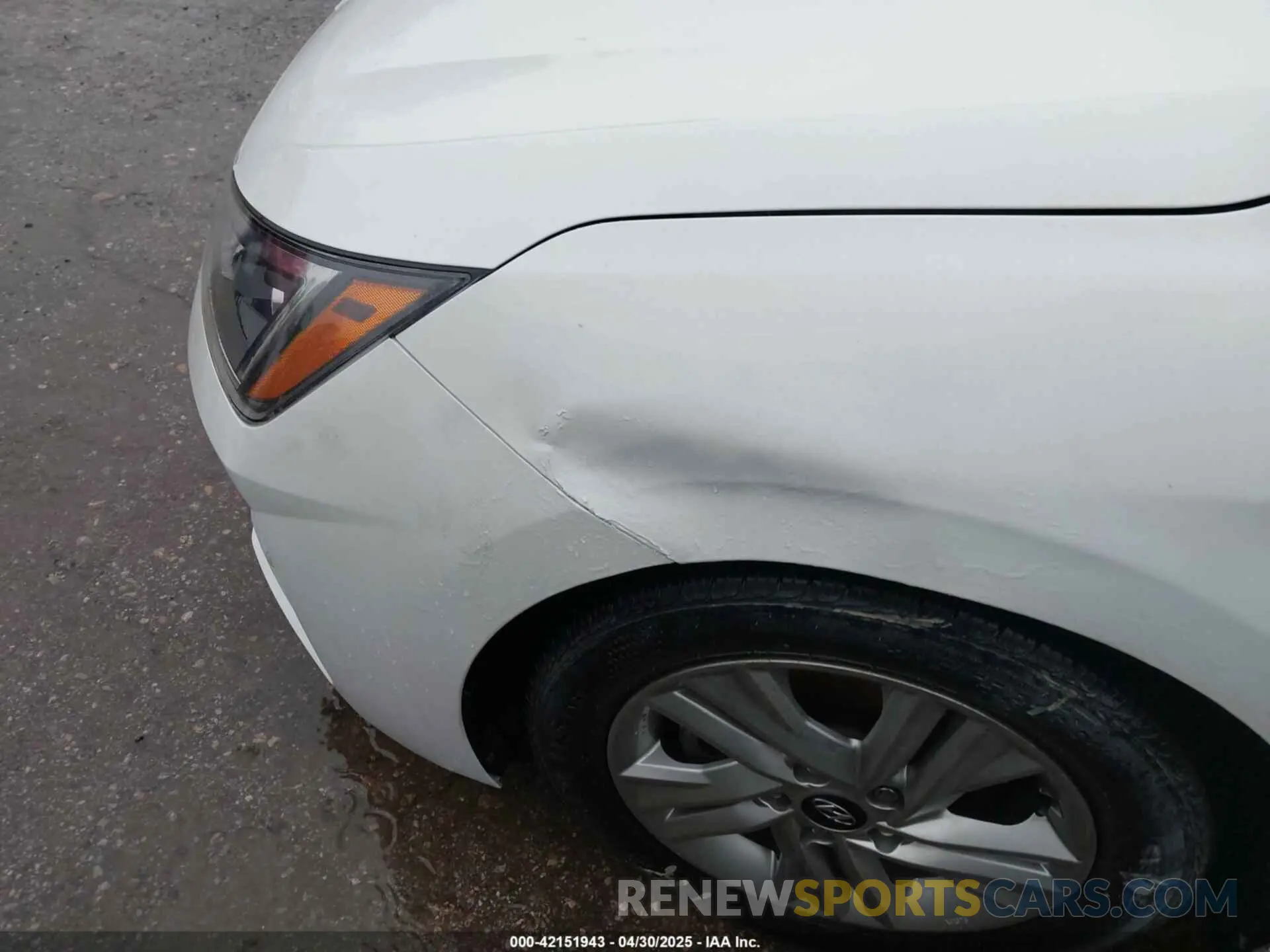 6 Photograph of a damaged car 5NPD84LF5LH604619 HYUNDAI ELANTRA 2020