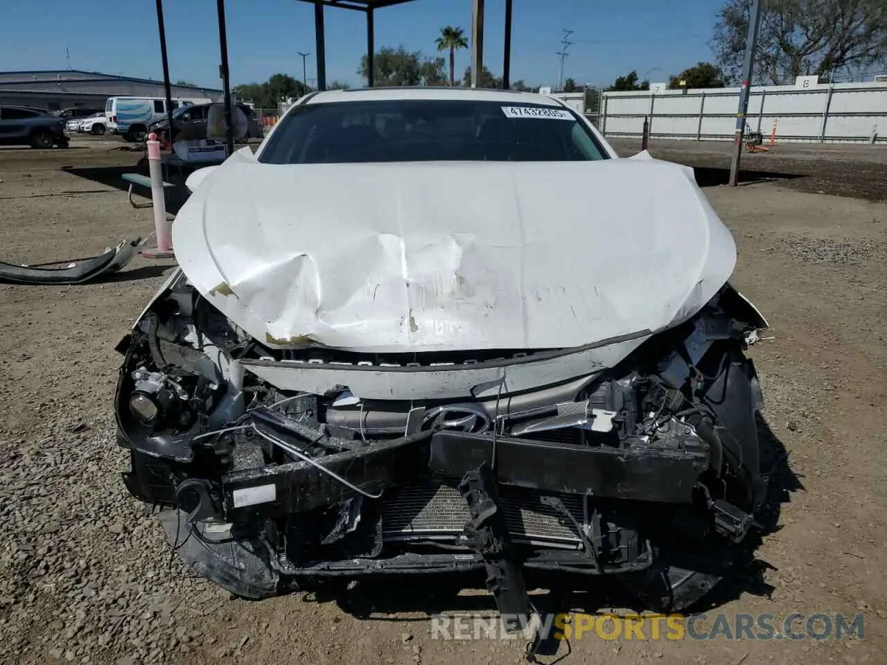 5 Photograph of a damaged car 5NPD84LF5LH605172 HYUNDAI ELANTRA 2020