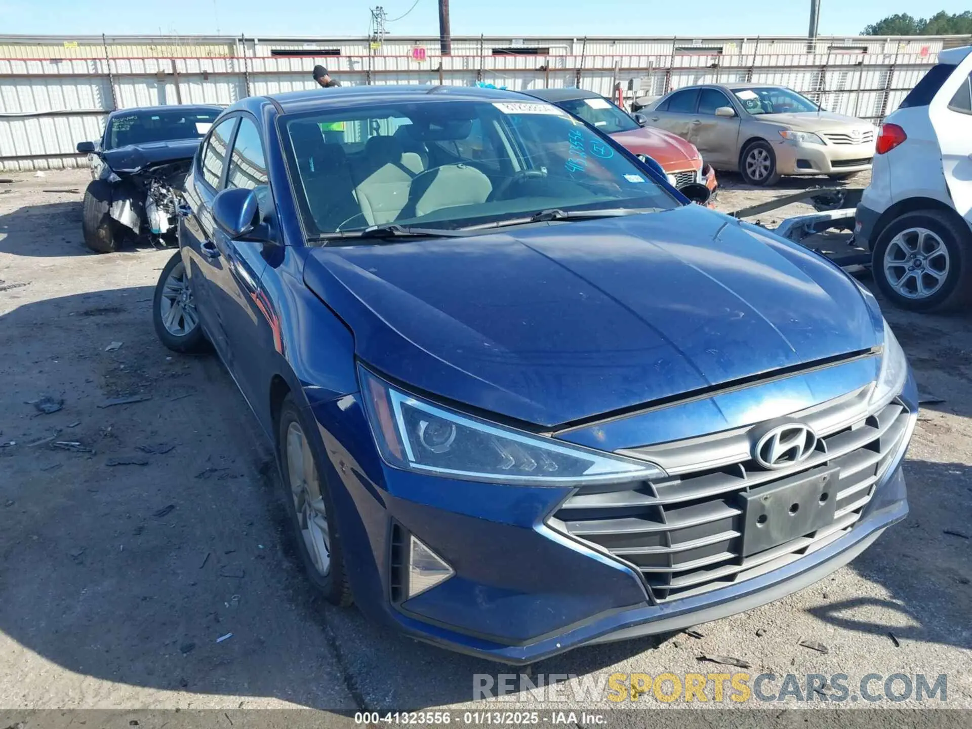 1 Фотография поврежденного автомобиля 5NPD84LF5LH609447 HYUNDAI ELANTRA 2020