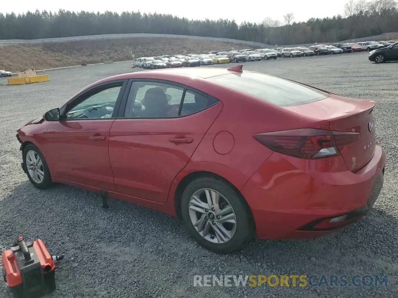 2 Photograph of a damaged car 5NPD84LF5LH622019 HYUNDAI ELANTRA 2020
